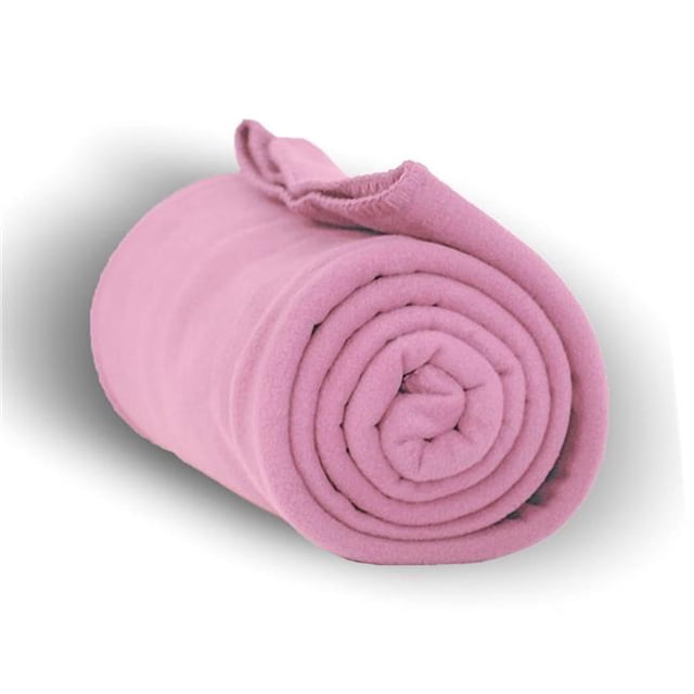 Couverture Molletonnée de Poids Lourd Throw&44; Rose - 50 x 60 Po - Cas de 24