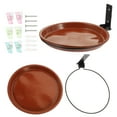 thumbnail image 4 of Zcyifa Tree Mounted Bird Feeder with Tray and Bath Bowl for Backyard and Window, 4 of 10