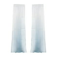 thumbnail image 2 of Bovemsi Clearance Door Scarf Gradient Color Tulle Window Curtain Panel Transparent Home Textiles, 2 of 3