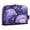 Jellyfish in Space, variant on Pencil Bag with Magnetic Foldable Base Large Capacity Stand-Up Pencil Case Durable Nylon Pen Pouch Gold Glowing Butterfly