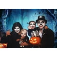 thumbnail image 3 of 7x5FT Halloween Backdrop Halloween Photo Backdrop Halloween Decoration Horror Halloween Party Photography Backdrop Night Moon Pumpkin Forest Horror Background Halloween Backdrops for Photography, 3 of 6