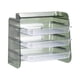 thumbnail image 1 of Estante de almacenamiento de cocina de 3 capas, organizador de joyas, estante multifunción para ollas y platos Verde, 1 of 9