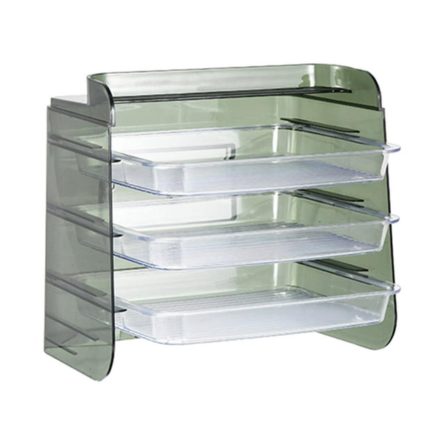 Estante De Almacenamiento De Cocina De Múltiples Capas Estante De Preparación De Verduras Para Fiesta Verde Sunnimix Bandeja de servir