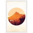 thumbnail image 3 of Marmont Hill "Orange Sunset" Framed Painting Print, 3 of 5