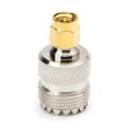 thumbnail image 2 of SMA Male To UHF Female RF Coaxial Connector Adapter SO-239 SO239, 2 of 3