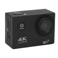 thumbnail image 4 of Cámara de acción 4K HD de 98,4 pies, impermeable, pantalla de 2,0 pulgadas, WiFi, cámara deportiva subacuática para casco de buceo al aire libre, color negro, 4 of 15