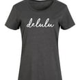 thumbnail image 3 of Instant Message - Delulu Cursive - Women's Any Way Dress, 3 of 7