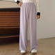 thumbnail image 2 of Odeerbi 3-15 Años Niños Niñas Pantalones Pata Ancha Algodón Verano Casual Cintura Elástica Color Sólido Pantalones Pata Recta, 2 of 5