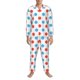 thumbnail image 3 of Fotbe Red Blue Polka Dots Pijama de Hombre con Estampado de Manga Larga, Conjunto de 2 Piezas, Ropa de Dormir Suave y Cómoda con Bolsillos-Medium, 3 of 7