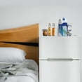 thumbnail image 6 of KNDKO 3.5Cu.Ft Small  Refrigerator with Freezer, Two Door Mini Fridge with Adjustable Thermostat for Bedroom/Office/Dorm/Kitchen (WHITE), 6 of 10