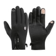 thumbnail image 2 of Guantes para hombre y mujer, otoño e invierno, esquí, impermeables, forro polar, pantalla táctil, antideslizantes, ciclismo, deportes, guantes cálidos, 2 of 6