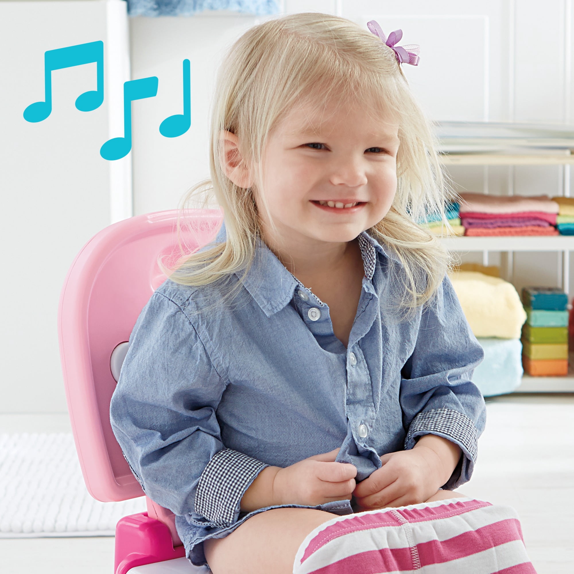 Fisher-Price Princess Stepstool Potty, Pink