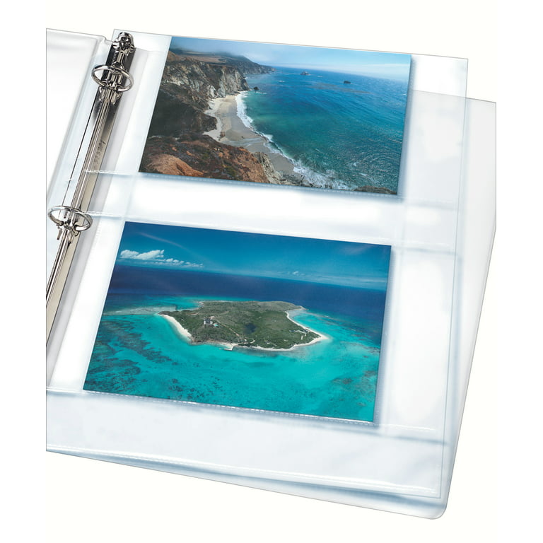 Avery Clear Photo Album Pages for 3 Ring Binders, 10 Sleeves Holds