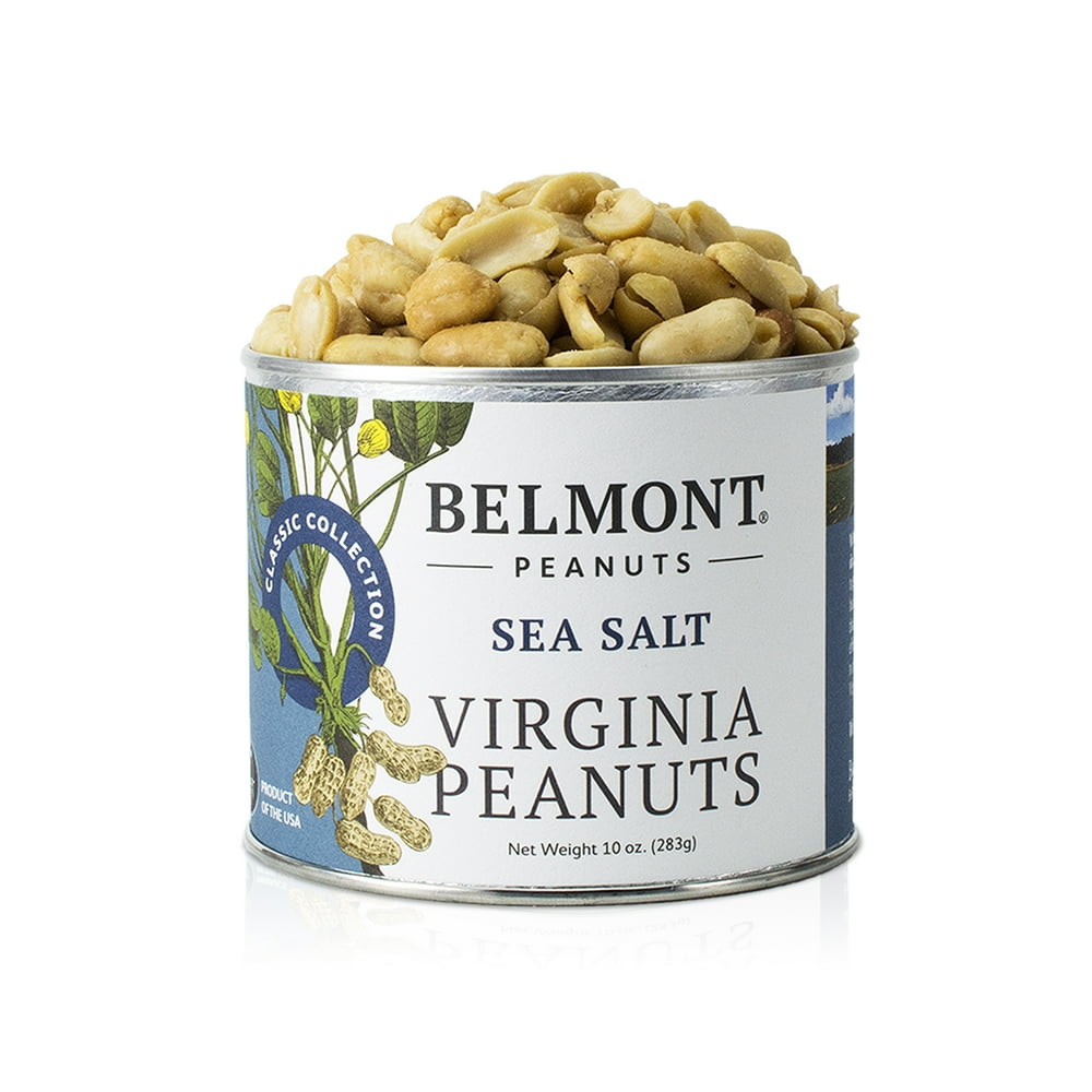 Belmont Peanuts Sea Salt Virginia Peanuts, 10 oz