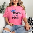 thumbnail image 2 of Proud Mother of a Little Prince, Crunchberry Comfort Colors T-Shirt, Small, 2 of 3