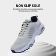 thumbnail image 4 of Ttecon Men's Non Slip Comfortable Running Shoes Gym Cross Training Sneakers Beige US 10, 4 of 7
