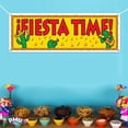 thumbnail image 6 of PMU Cinco de Mayo "FIESTA TIME!" Sign Banner 60in x 21in Hanging Party Decoration Accessory (1/pkg)Pkg/1, 6 of 6