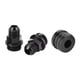 thumbnail image 2 of Rear Block Breather Fittings Plug M28 to 10AN Adapter Accessory Fit for Honda B16 B18CBlack, 2 of 9