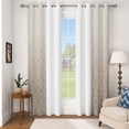 thumbnail image 5 of Khaki Damask Gradient Blackout Curtains 2 Panels Set,Grommet Top Thermal Insulated Window Drapes for Bedroom Living Room,42x96 inch, 5 of 8