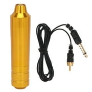 Cartridge Needle Tattoo Machine Wireless Liner Shader Precise Strong Torsion Powerful RCA Tattoo Pen with Clip Cord Gold