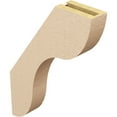 thumbnail image 5 of Ekena Millwork 3"W x 16"D x 22"H Carmel Rough Cedar Woodgrain TimberThane Knee Brace, Primed, 5 of 6