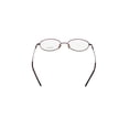 thumbnail image 5 of NEW VERA WANG V01 WOMENS/LADIES OVAL FULL-RIM BURGUNDY CLASSIC SHAPE HIP MADE IN ITALY FRAME DEMO LENSES 49-17-135 EYEGLASSES/SPECTACLES, 5 of 9