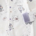 thumbnail image 6 of Karoyedx Winter Rompers for Baby Girls Boy Clothes Long Sleeve Romper One Piece Jumpsuit First Birthday Outfit Spring Fall Winter Purple Size,0-3 Months, 6 of 7