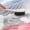 Pink, variant on Fesfesfes Angled Shoe Cleaning Brush with Hanging Loop,Soft Dense Bristles for Sneakers Sandals, Non-Abrasive Laundry Bathroom Tool