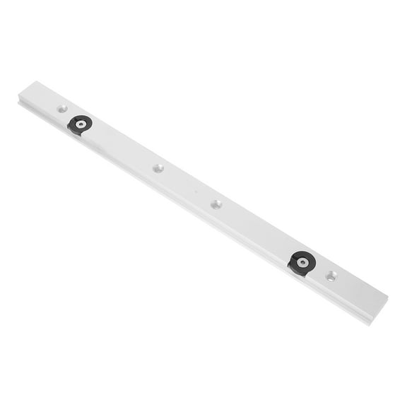 WRITWAA 1Set Sturdy Aluminum Track Rail for Table Saw with Safety Fence Design