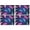 Neon Feather With, variant on Boho Multicolor Geometric Ethnic Pattern Summer Placemats Table Placemats Set Of 4-Linen Kitchen Washable Placemats Table Mats 11.8"x17.7" Non-Slip Heat Resistant