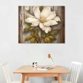 thumbnail image 2 of Shiartex Canvas Wall Art Picture 20x16in for Living Room Bedroom Home Decor Magnolia Flowers 20x16in, 2 of 3