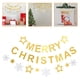 thumbnail image 4 of 1 Juego de pancarta de Feliz Navidad, decoración para fiesta de Navidad, pancarta de Navidad, decoración para fiesta, 4 of 5
