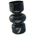 thumbnail image 4 of Glass Vase Hydroponic Vase Simple Flower Arrangement Table Flower Pot Decorative Small Black, 4 of 9