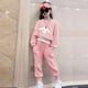 thumbnail image 1 of Sanrioed Anime Kuromi Cinnamoroll Long Sleeves Sweatshirt Kids Spring Autumn Clothing Fashion Pullover Pants Student Sportswear, 1 of 4