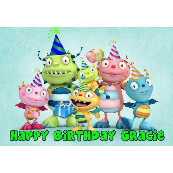 Henry Hugglemonster Edible Image Frosting Sheet/cake Topper