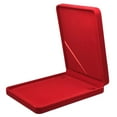 thumbnail image 3 of Caja de collar de de moda Bandeja de caja portátil de rojo Hugo Vitrina de collar de terciopelo, 3 of 5