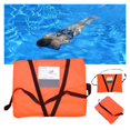 thumbnail image 1 of Boat Throwable Flotation Device,High Buoyancy Boat Throw Cushion with Strap, Flotation Device, 1 of 7