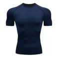 thumbnail image 1 of Playera Licra Deportiva Compresión Correr Manga Corta Gym, 1 of 3