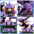 thumbnail image 5 of Set de bloques de construcción CAXIMSY Cherry Blossom Tree House con LED, 5 of 5