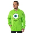 thumbnail image 3 of Disney Monsters Inc Mike Wazowski Adult Costume Full-Zip 3D Hoodie, 3 of 6