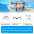 thumbnail image 4 of Premium Waterproof Swimming Goggles with Anti-Fog Coating for Men and Women - Comfortable Lightweight Design, Fog-Resistant and UV Protection for Open Water Sports, Beach, and Pool Activities, 4 of 5