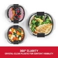 thumbnail image 3 of Rubbermaid Brilliance® - Contenedores redondos a prueba de fugas, juego de 6 piezas, 3 of 6