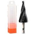 thumbnail image 1 of Step Drill Bit,Plated Drill 12 3/16 7/8 Steel Drill Cobalt Drill 3/16 7/8 Bit M35 Stainless Steel Speed Steel Drill 12 M35 Bit With By With By Speed Twirltide 12 M35 Tialn Drill Drill Speed, 1 of 5