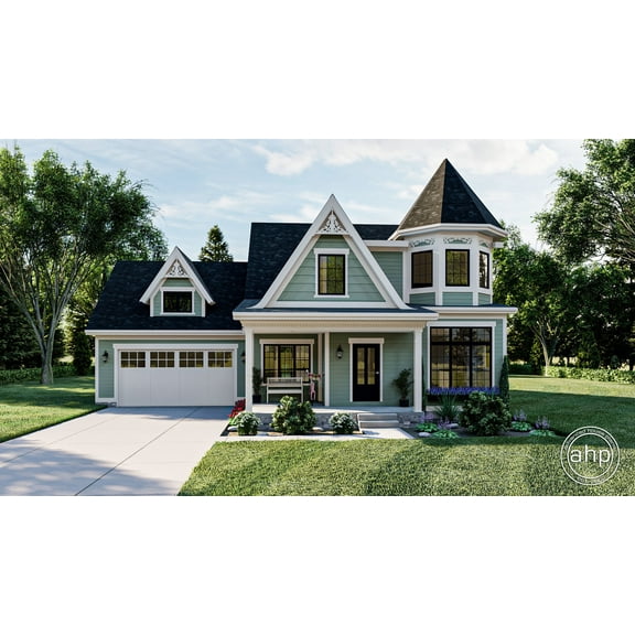 Advanced House Plans: Builder Ready Blueprints | Tobias 29862 | 1.5 Story Plan