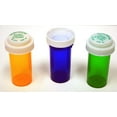 thumbnail image 2 of Green Reversible Vials with Dual-Purpose Caps, 2 of 2