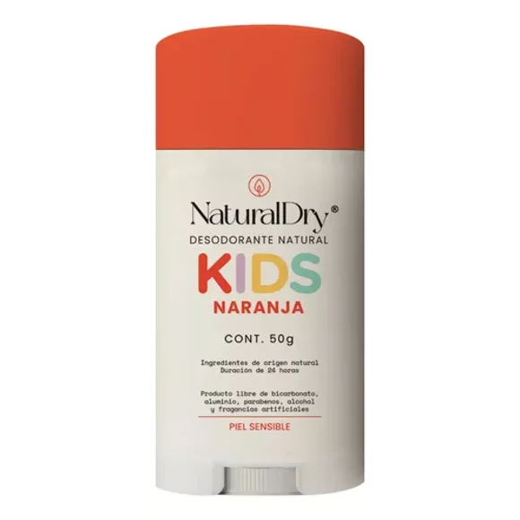 Desodorante Naturaldry Kids Piel Sensible En Barra 50g