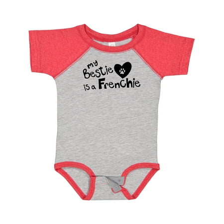 

Inktastic Bestie Frenchie Gift Baby Boy or Baby Girl Bodysuit