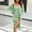 Green, variant on Gspmoly Women Dresses, Women'S Long Sleeved Round-Neck Fashion Solid Color and Ankle Dress Vacation Dresses for Women Deals of The Day