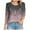 Pink, variant on kaprioy Womens 3/4 Sleeve Tops 2025 Floral Print Vintage Fashion Casual Loose with Round Neck Plus Size Shirts Orange, L