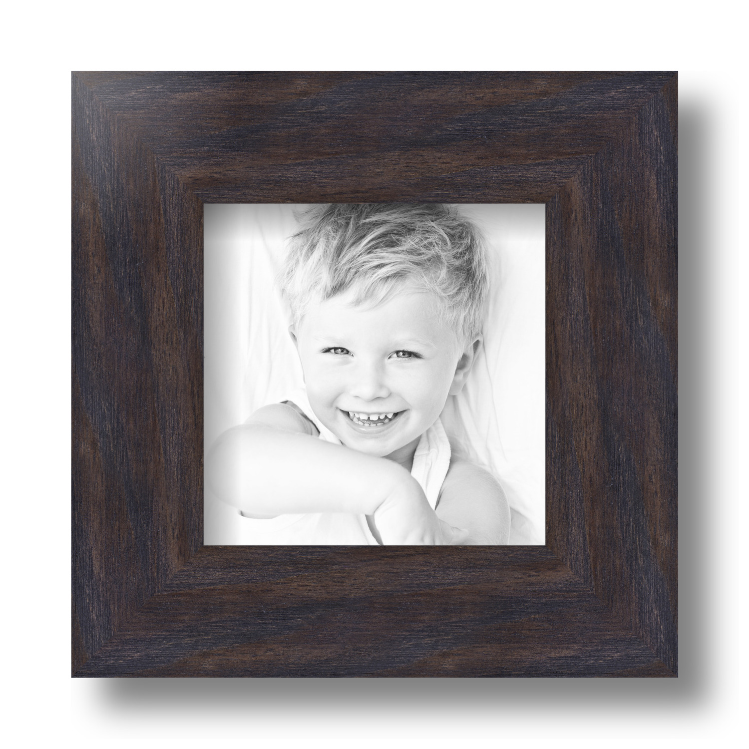  ArtToFrames 5x5 Inch White Picture Frame, This 1.25 Custom  Poster Frame is Satin White Frame, for Your Art or Photos - Comes with  Regular Glass, WOMFRBW26074-5x5 - Single Frames